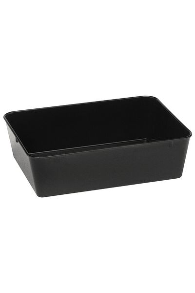 HENDI Pojemnik taca na mięso i żywność z melaminy 290x160x60mm czarny - 568408