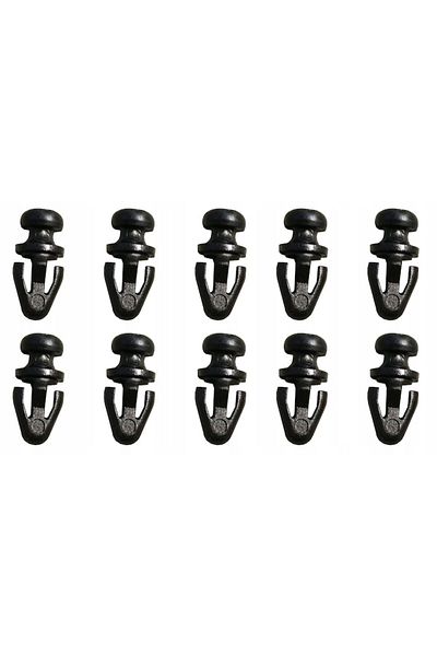 OEM Mounting Clip, Ford Mondeo Mk2 Mk3 Mk4, Trim Clips, For Door Sill, New, Pin Length 14