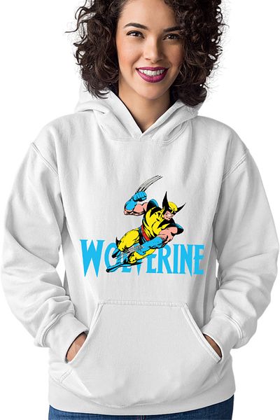 OEM Women's Hoodie Wolverine Logo X-MEN Project Experiments Mad Mind