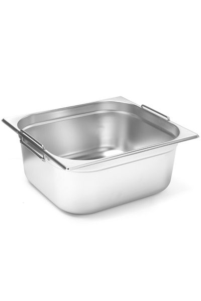 HENDI Pojemnik gastronomiczny GN 2/3 z chowanymi uchwytami 354x325x150mm 13L 817247
