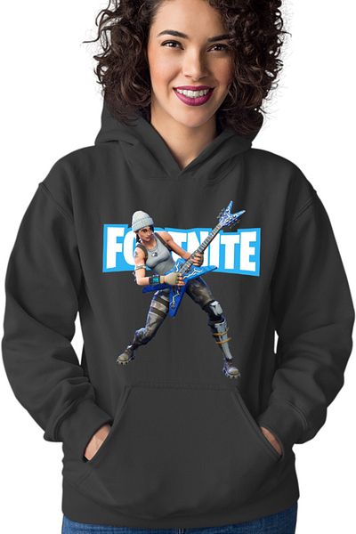 OEM Hanorac Femei Fortnite Rock n Roll Battle Royale Skins Music