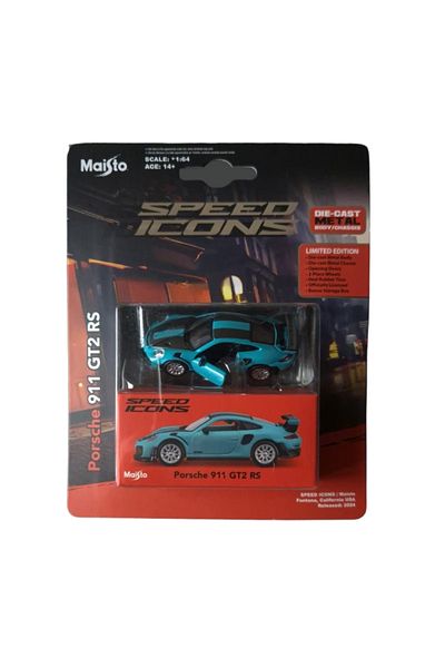 Maisto Porsche 911 GT2 RS Coupe, 2017, limited edition, green, 1/64