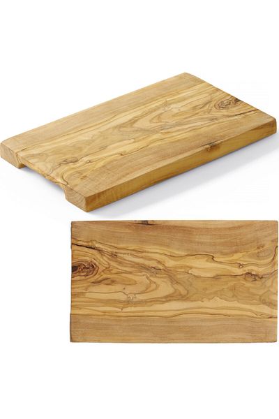 HENDI Deska do serwowania z drewna oliwnego prostokątna 250 x 150 x 18 mm - 505168