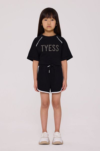 Tyess Girl Black Shorts