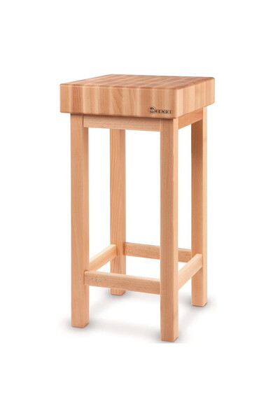 HENDI Bloc de măcelar din lemn 400x400x150mm cu bază - 505625