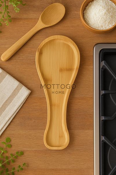Mottogo Бамбукова подложка за лъжици - подложка за чаши