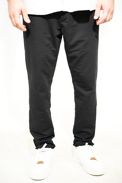 ASG TEKSTİL Black Color Dobby, Slim Fit Button Closure Men's Trousers