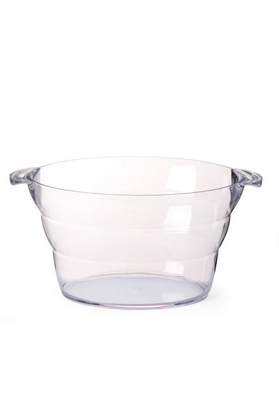 HENDI Misa waza do szampana lub ponczu owalna z tworzywa SAN 47x29x23cm - 593165