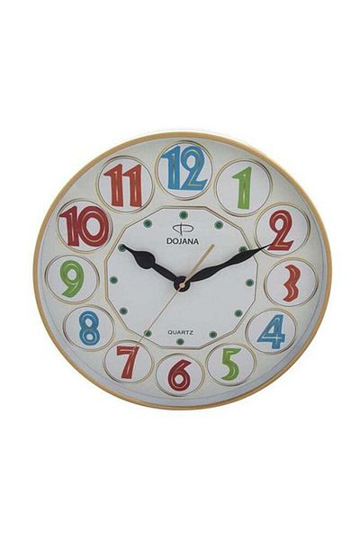 dojana Plastic Wall Clock 7cm