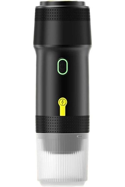 Shopi Portable Coffee Maker, 60ml Portable Italian Espresso Machine Fit For Coffee Capsule/Powder Travel C