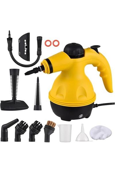 Generic Handheld Steam Cleaner 1000W – High Temperature Pressurised Steam Cleaning Machine with 9 Accessor