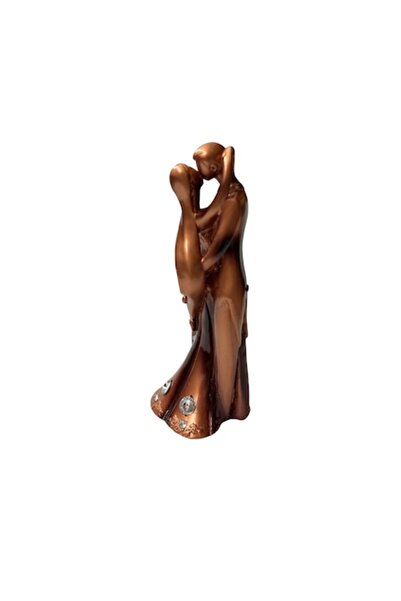 OEM Statuie cu doi îndrăgostiți, rășină 19x10x8 cm, bronz