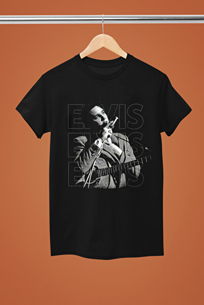 MAGORS ΜΠΛΟΥΖΑ ELVIS PRESLEY ΒΑΜΒΑΚΙ ΚΟΝΤΟ ΜΑΝΙΚΙ ΚΑΝΟΝΙΚΟ ΣΚΕΛΟΣ ΡΟΚ