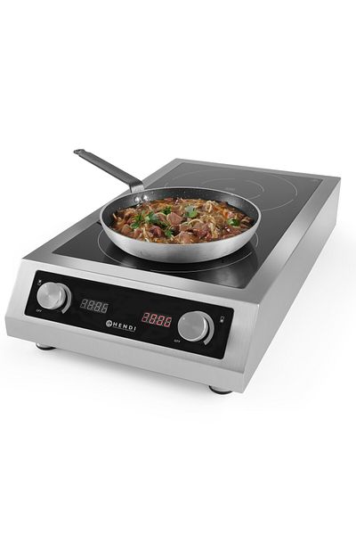HENDI Kuchenka indukcyjna podwójna 2x 3500W model 7000 239346