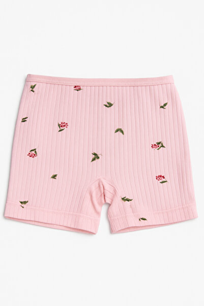 LITTLE&CO KızÇocuk 100%100 Pamuk Çiçek Desenli 5 Adet Kız Çocuk Boxer Seti 2-11 Yaş