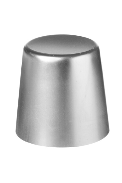 HENDI Tavă netedă din aluminiu pentru brioșe, diametru 7cm, înălțime 6,8cm - ...