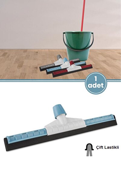 Flora Çift Lastikli Trendy Yersil 40 Cm, Plastik Çekçek Çekpas Başlığı (Standart Saplarla Uyumlu) Mavi