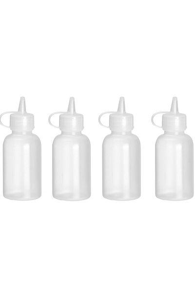 HENDI Mini dyspenser do sosów 50 ml śr. 35 x 100 mm - zestaw 4 szt.