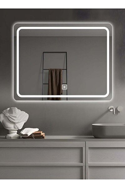 Taimi Elegantly designed decorative mirror60x60cm-with front and back lighting fordressing rooms,bedrooms