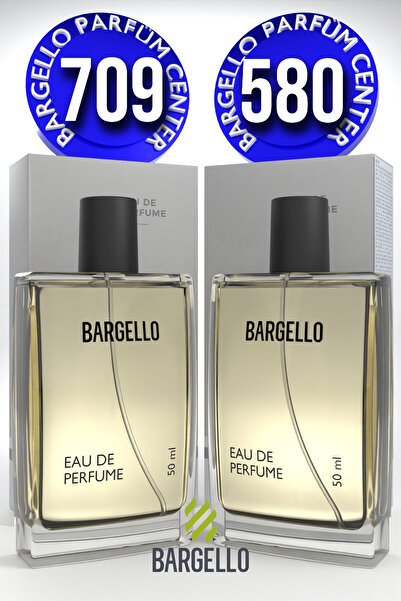 Bargello 709 Erkek 50 ml Parfüm Edp Oriental + 580 Fresh Erkek Parfüm 50 Ml EDP