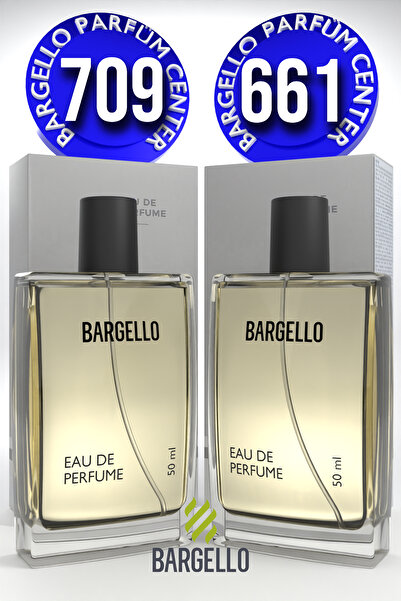 Bargello 709 Erkek 50 ml Parfüm Edp Oriental + 661 Woody Erkek Parfüm 50 Ml EDP