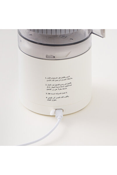 Alberto white rechargeable cordless juicer 11*11*23.7cm