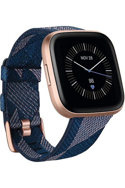SmartWatch Versa 2 Health and Fitness cu ritm cardiac, muzică, Alexa încorporată, monitorizare somn și înot