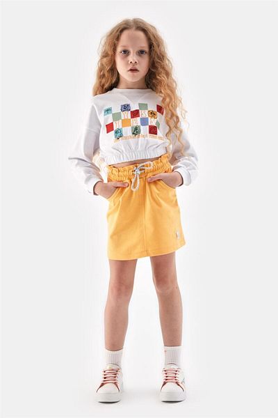 Tyess Girl Yellow Skirt