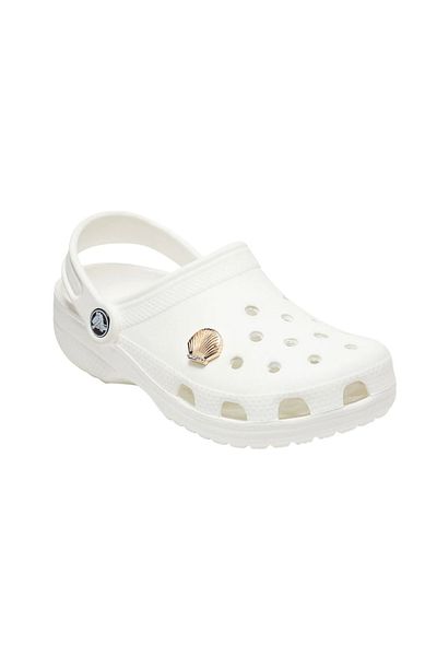 Crocs Ornament pentru papuci de aur cu scoici (10008245-1)