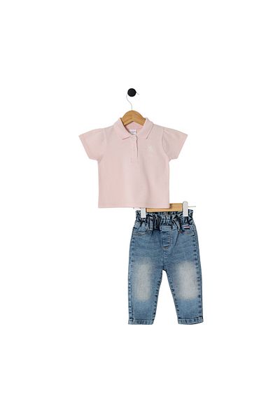 U.S. Polo Assn. Baby Girl Set Usb2636