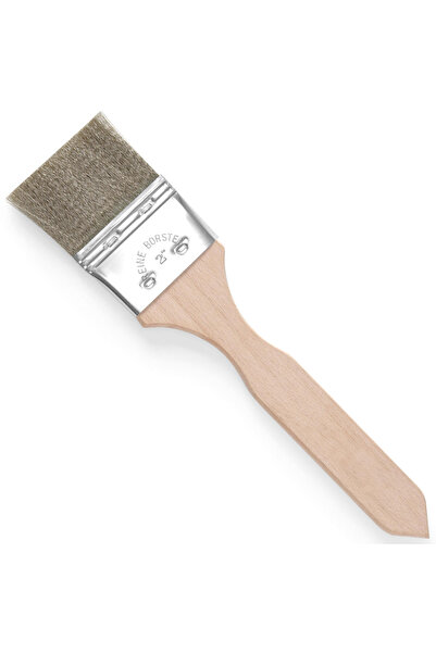 HENDI Perie de bucătărie pentru ungere, peri din sârmă de oțel inoxidabil, lată, 50x220mm - 515396