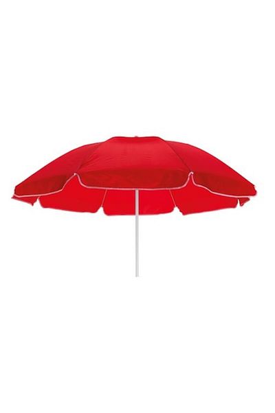 inspiration Sunflower Beach Umbrella, Red, Ø145 cm, 2 Pieces, Matching Bag