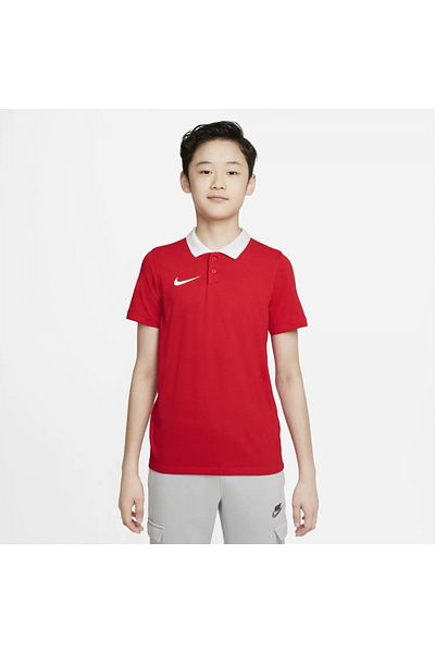 Nike Park 20 Kids Red Classic Collar Polo T-Shirt