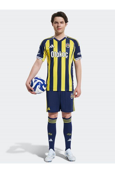 Fenerbahçe Fenerbaçche Licensed 2025/2026 Home Jersey with Stick