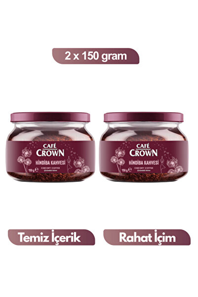 Cafe Crown Hindiba Kahvesi 2x150gram (2 Ay Kullanım 120 Porsiyon)
