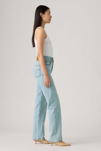 Levi's Ribcage Full Length Tr Blasted Women's Light Blue Jean