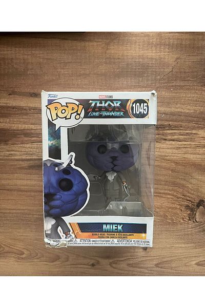 Funko Box Damaged Pop Marvel Thor Love and Thunder Miek # 1045 #
