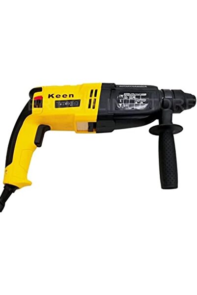 Keen Heavy Duty Rotary Hammer Drill 950W 1600rpm with 9 Accessories for Wall Steel Aluminium Work