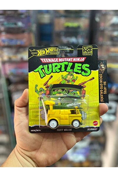 HOT WHEELS Hotwheels Turtles Ninja Premıum Paty Wagon