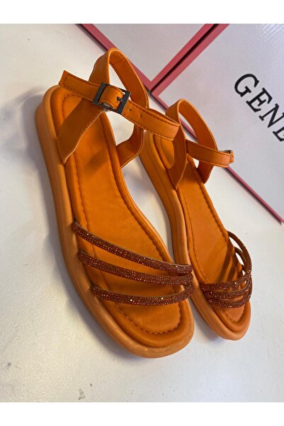Genetti Wedge Heel Stoned Women's Sandals