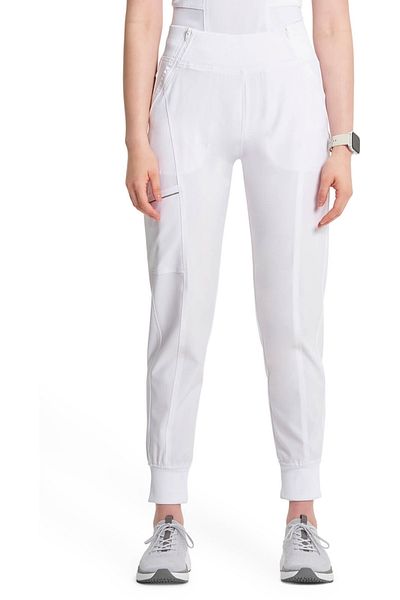 Cherokee UNIFORMS Cherokee PROTX2® Antimicrobial Medical Jogger Pants - Infinity | White Uniform Size: XS