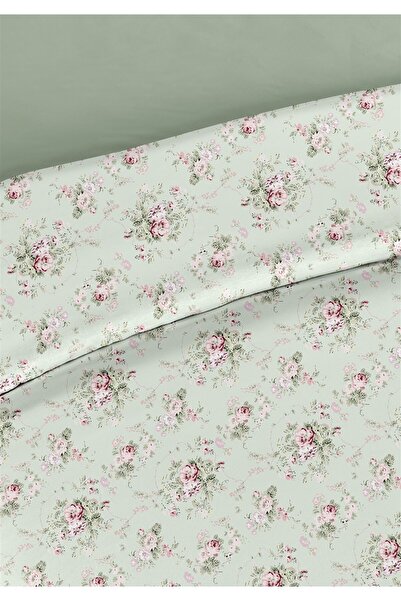 Evim Fulya 100% Cotton Double Duvet Cover Set 200X220Cm Light Green