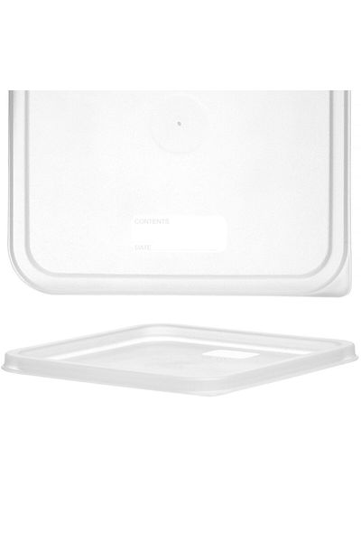 HENDI Pokrywka do pojemnika na żywność transparentna 235 x 235 mm - 870983