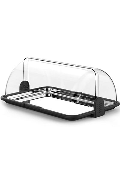 HENDI Witrynka ekspozycyjna bufetowa z pokrywą roolltop 465 x 315 x 195 mm - 871775