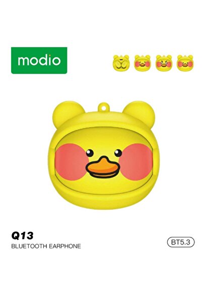 Modio سماعات أذن Q13 اللاسلكية بتقنية البلوتوث