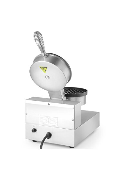 HENDI Gofrownica okrągła pojedyncza do gofrów belgijskich TEFLON śr. 190 mm - 212172