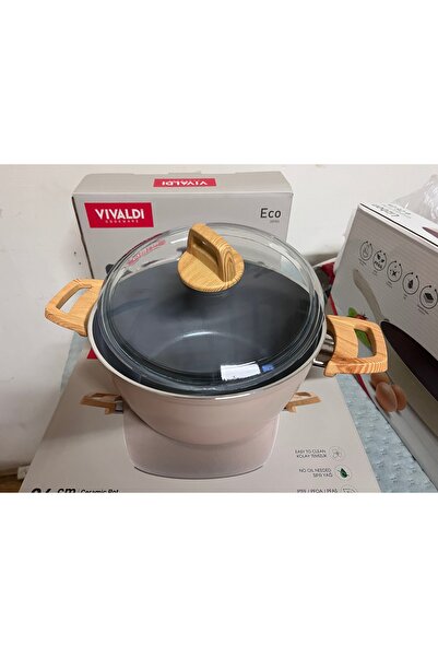 Vivaldi cookware ceramic 24cm 4.2 lt tencere