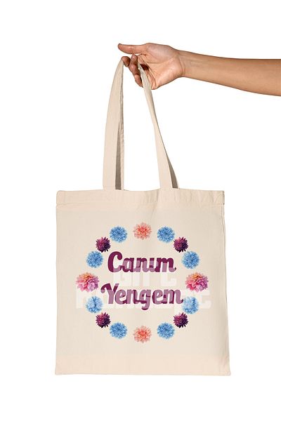 giftkonsept Dear Sister Printed Gift Organic Raw Cloth Bag
