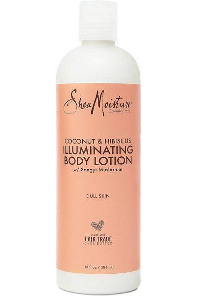 Shea Moisture Coconut and Hibiscus Body Lotion Brightening and Toning