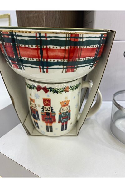 ACAR HOUSE Acar Santa 2 Piece Bowl-Mug Set
